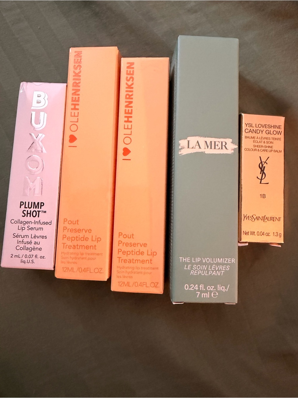 Luxury Lip Bundle (Set of 5, All New in box)